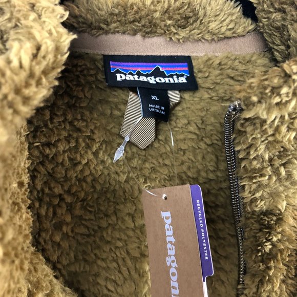 Patagonia Los Gatos 1/4 Zip Fleece Sherpa XL - Picture 6 of 8